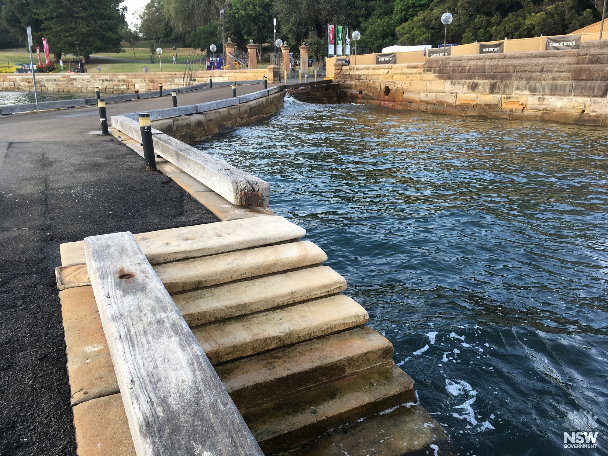 Man O'War Steps