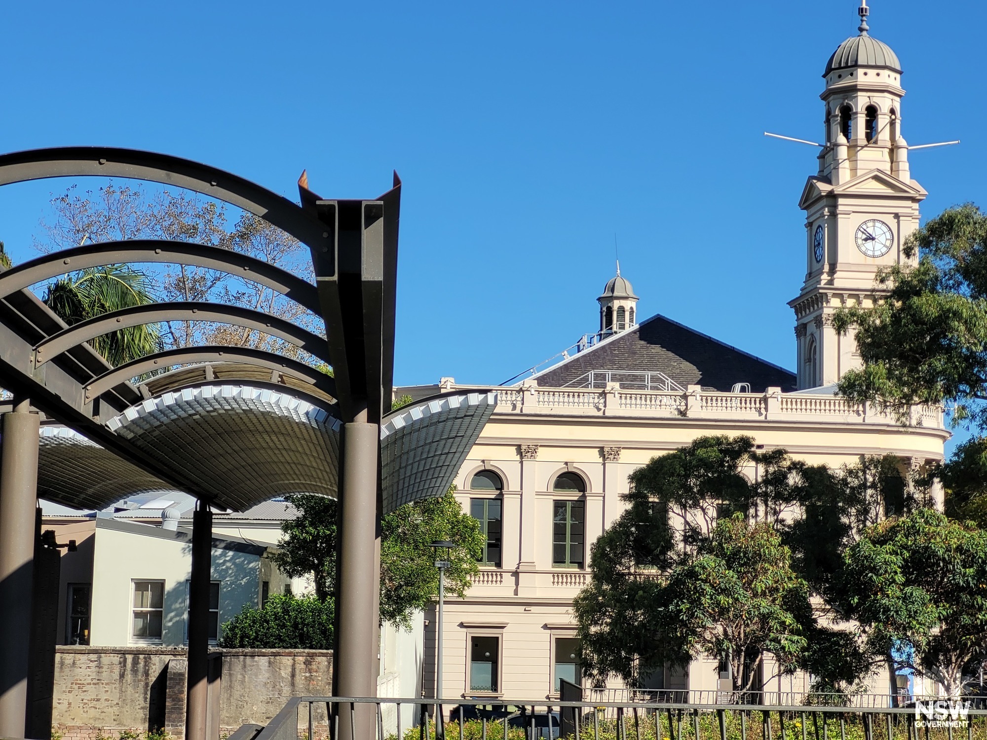 photo - 2025 4 7_Padd Town Hall viewed ex Reservoir Gdns to south - Stuart Read