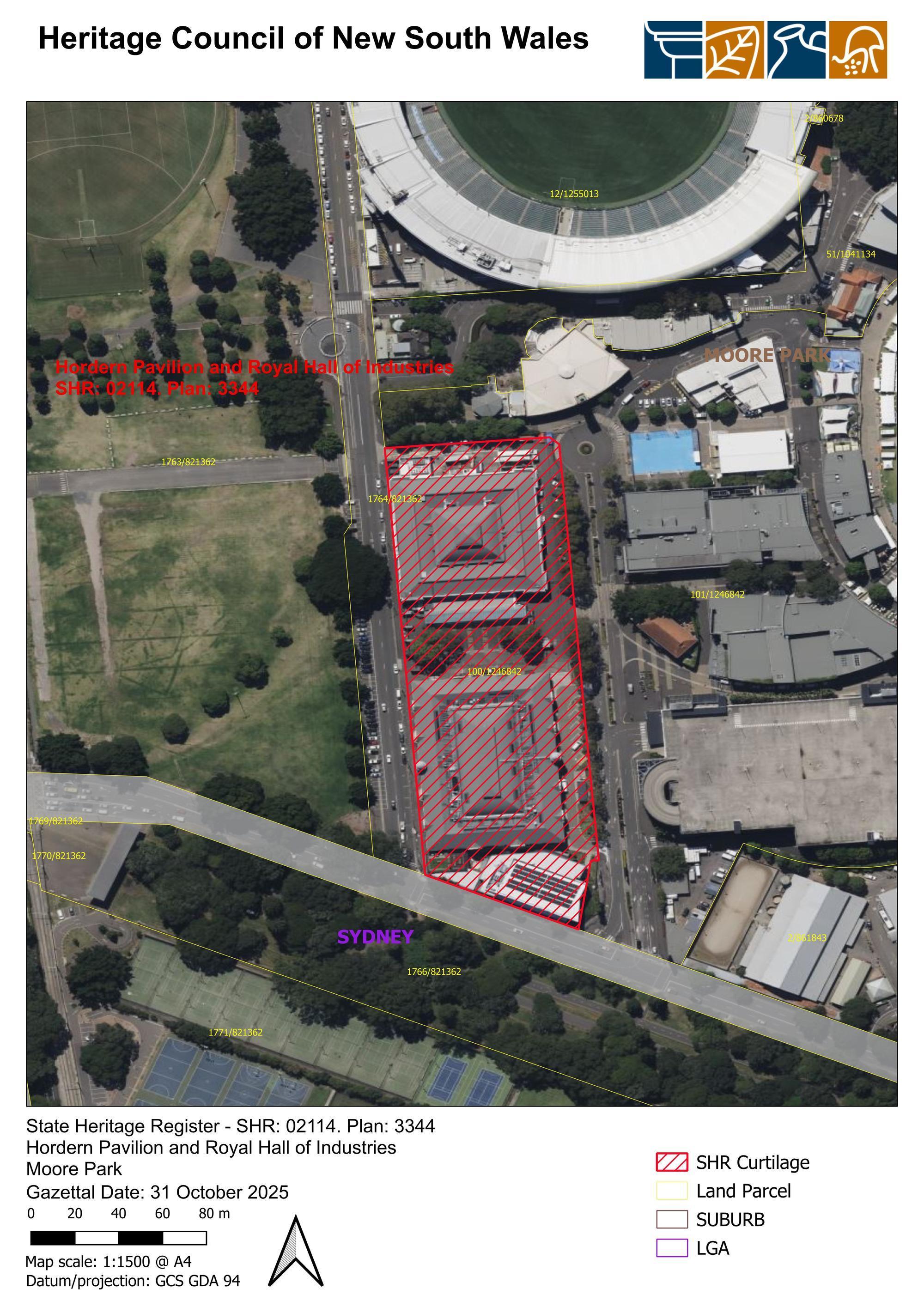 Final Plan -Hordern Pavilion and Royal Hall of Industries