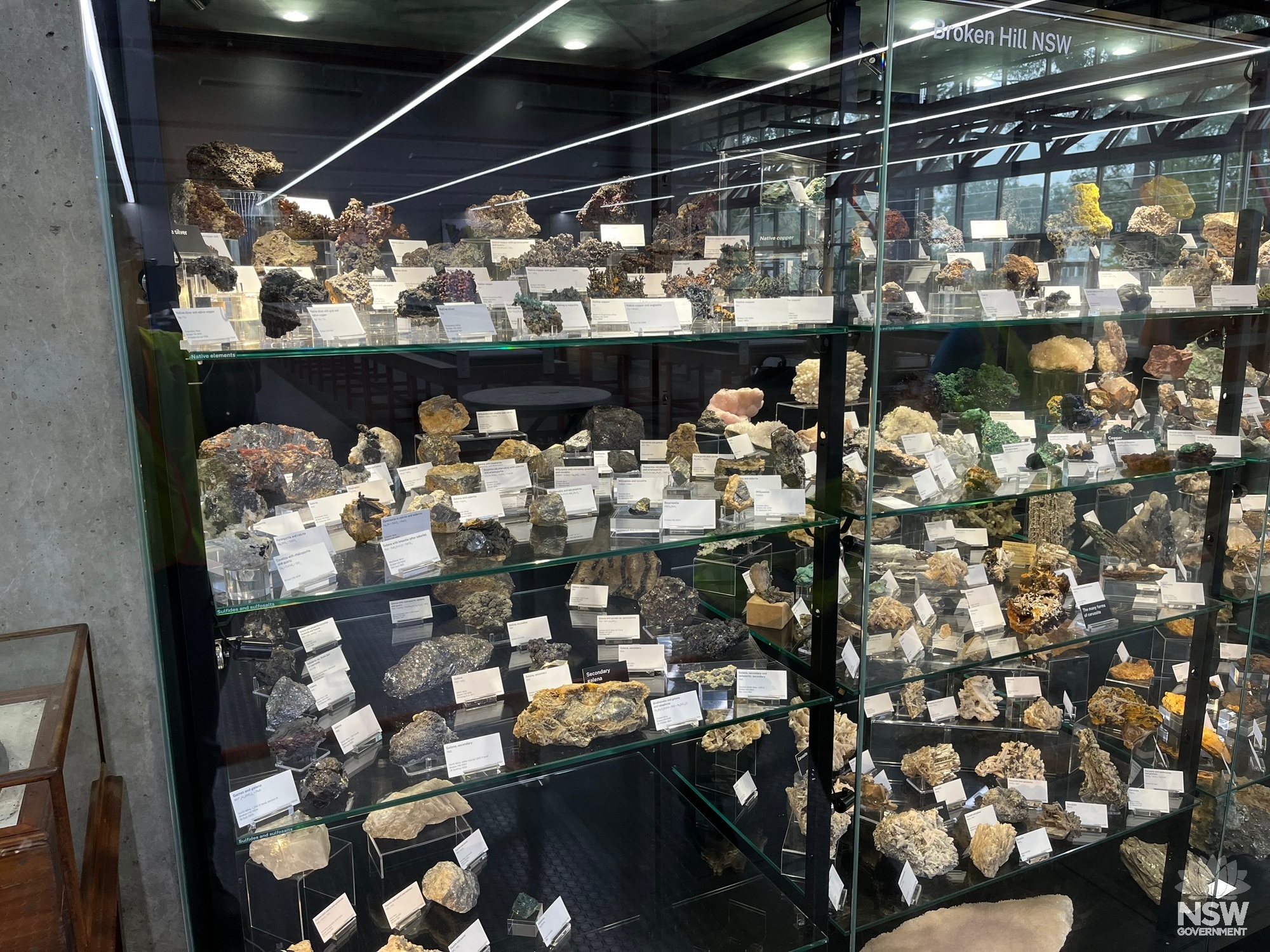 ERMC - Main Display - Broken Hill Specimens