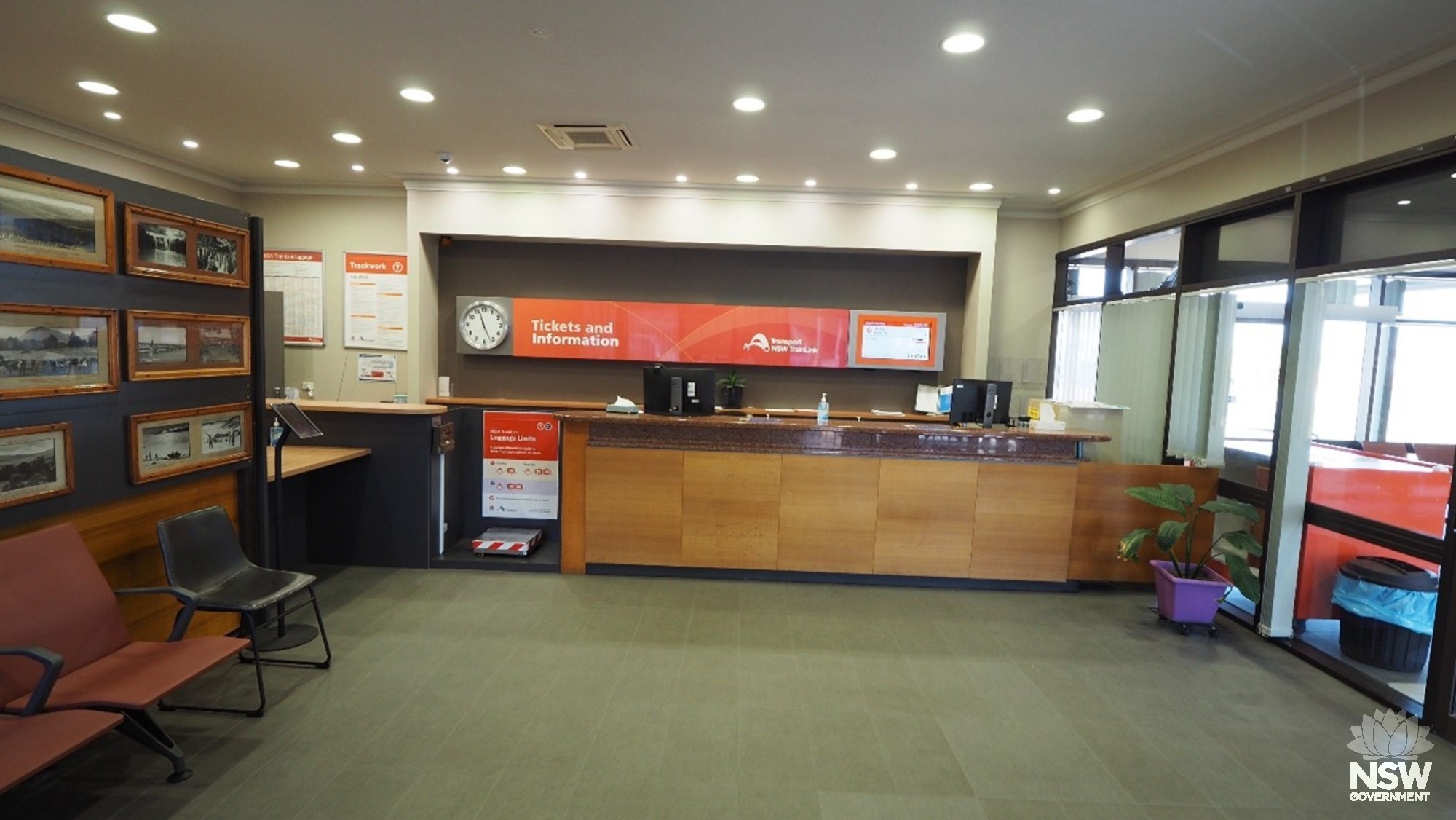 ticket counter 2