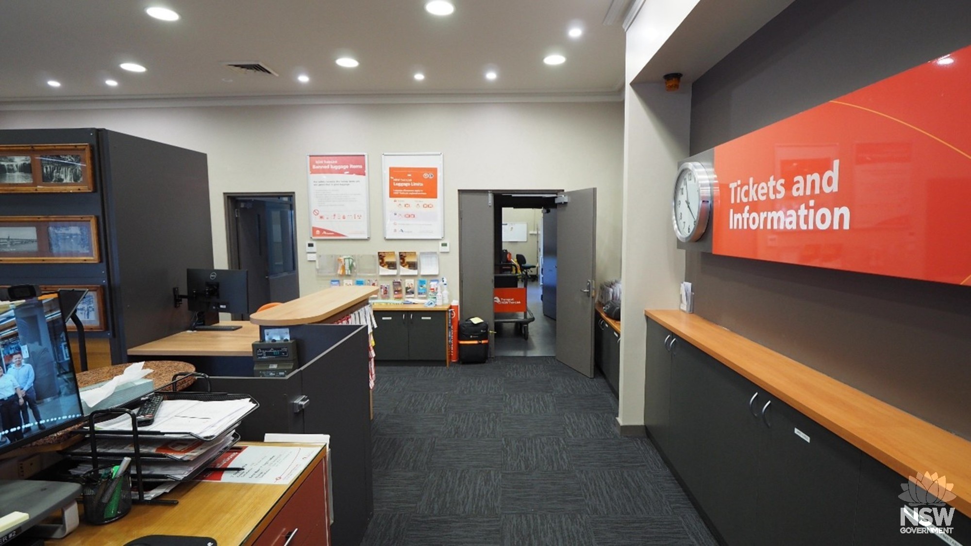 ticket counter