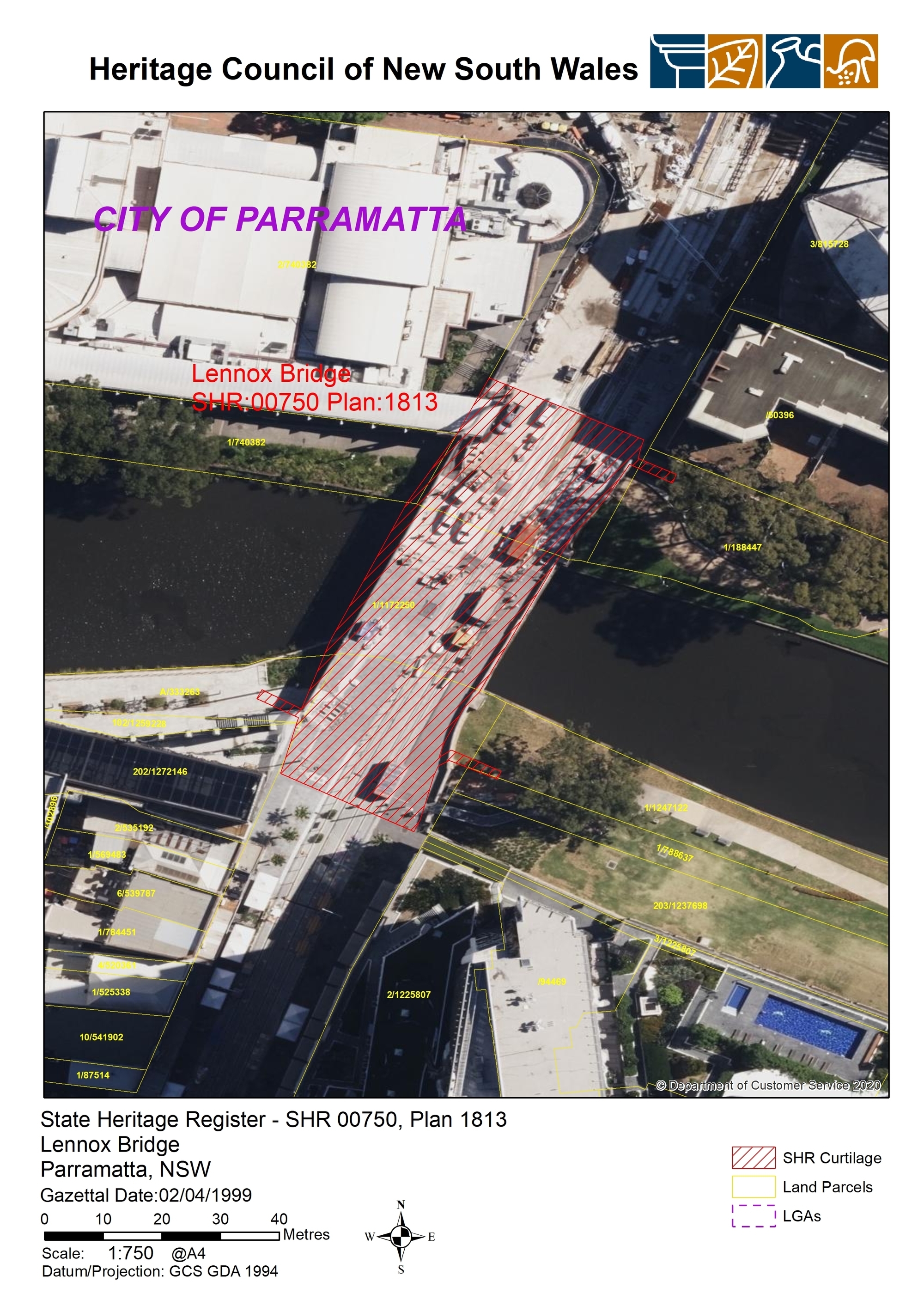 Lennox Bridge HC Plan 1813